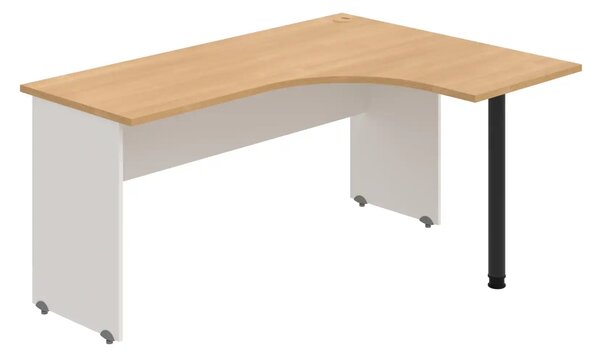 Office Pro kancelársky stôl GE 60 L 1600x1200x755 mm orech