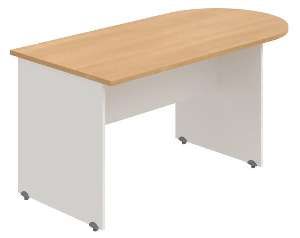 Office Pro rokovací stôl oblúk GPx 1 1200x800x755 mm dub