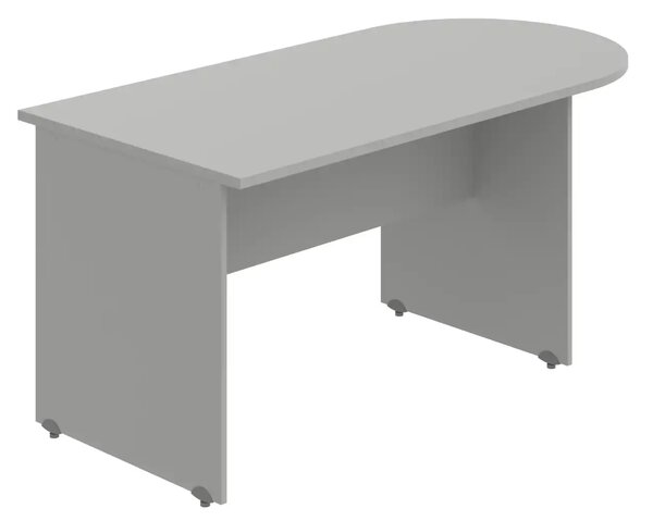 Office Pro rokovací stôl oblúk GPx 1 1200x800x755 mm dub
