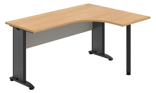 Office Pro kancelársky stôl CE 60 L 1600x1200x755 mm dub