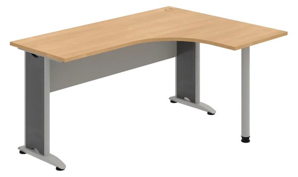 Office Pro kancelársky stôl CE 60 L 1600x1200x755 mm dub