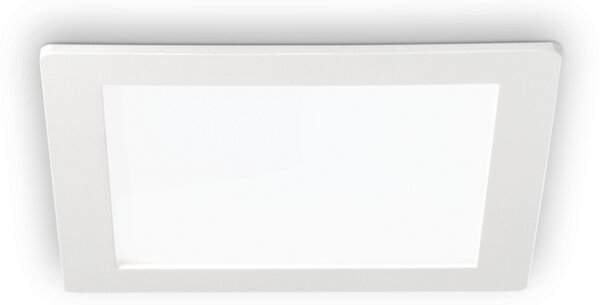Zápustné svietidlo Ideal lux 124001 GROOVE SQUARE 3000K 1xLED 20W/1400lm 3000K