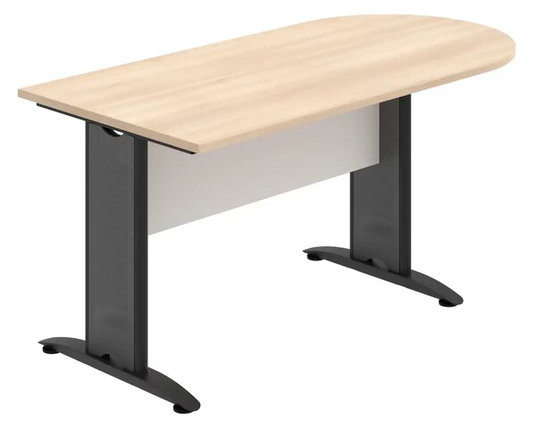 Office Pro rokovací stôl oblúk CPx 1 1200x600x755mm agát