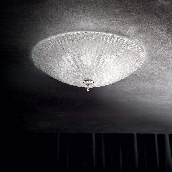Stropné svietidlo Ideal lux 008615 SHELL PL4 TRASPARENTE 4xE27 60W