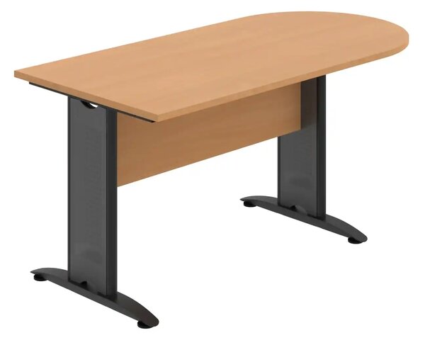 Office Pro rokovací stôl oblúk CPx 1 1200x600x755mm agát