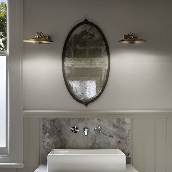 Nástenné svietidlo Ideal lux 017327 MIRROR-20 AP2 BRUNITO 2xG9 40W
