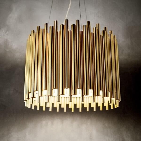 Závesné svietidlo Ideal lux 208817 PAN SP5 5xE27 60W zlato