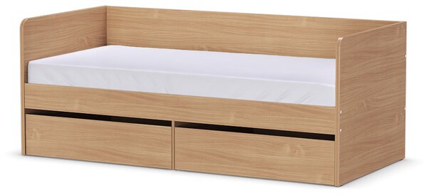 Elitte posteľ Golem 2 90x200 cm dub bardolino