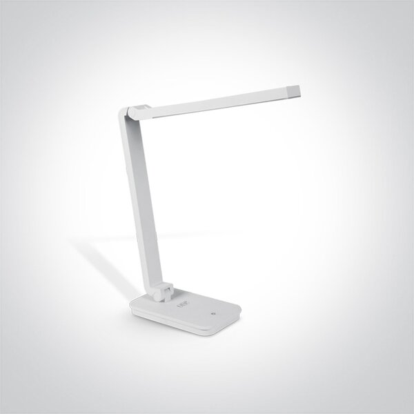 Moderné svietidlo ONE LIGHT stolová lampa biela DIMM 61072/W