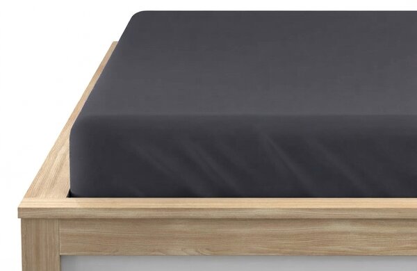 Jersey plachta EXCLUSIVE tmavosivá 90 x 200 cm