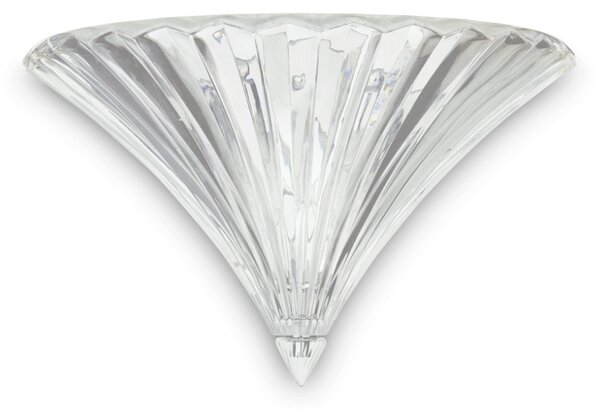 Nástenné svietidlo Ideal lux 087368 SANTA AP1 BIG TRASPARENTE 1xE14 40W
