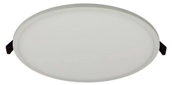 LED2 2182631 SLIM-R, L okrúhle zápustné bodové svietidlo 220mm 20W/1600lm 3000K IP43 biela