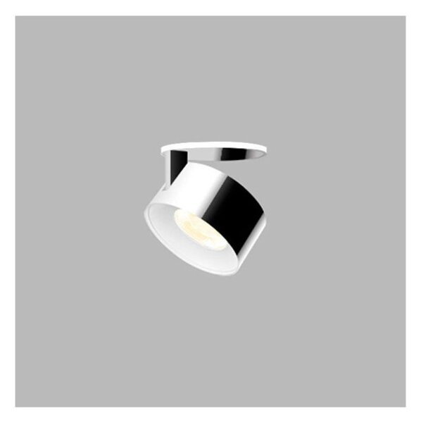 LED2 21507315 KLIP kruhové otočné zápustné bodové svietidlo 77mm 11W/770lm 3000K bielo chrómová