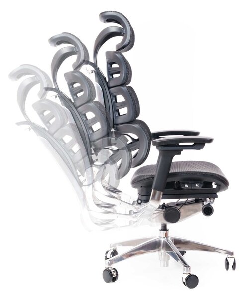 Sego ergonomická kancelárska stolička Trinity čierna