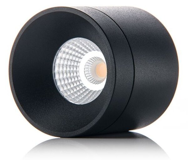 LED2 1110933 TINY stropné povrchové bodové svietidlo 78mm 8W/704lm 3000K čierna