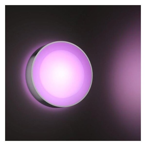 PHILIPS HUE 17465/47/P7 Daylo 15W 22cm RGB WH exteriérové nástenné svietidlo