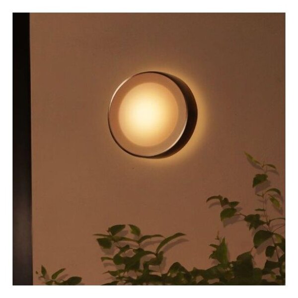 PHILIPS HUE 17465/47/P7 Daylo 15W 22cm RGB WH exteriérové nástenné svietidlo
