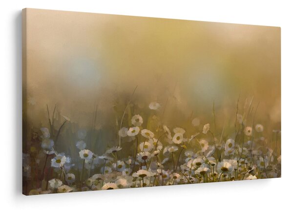 Obraz - Olejomaľba sedmokrások (90x60 cm)