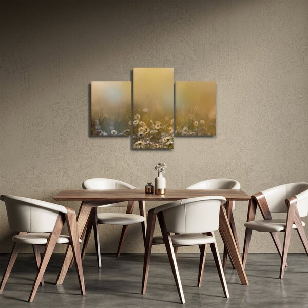 Obraz - Olejomaľba sedmokrások (90x60 cm)