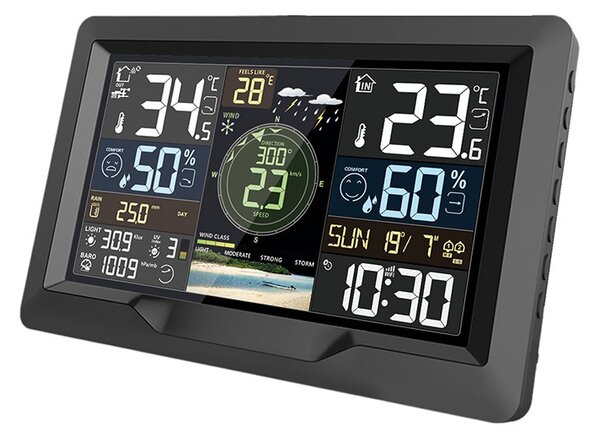 SOLIGHT Profesionálna smart WIFI meteostanica