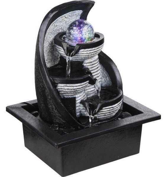 GLOBO 93022 ALBERT dekoračné svietidlo fontána 4xLED 0,13W RGB (farebné LED-diódy)