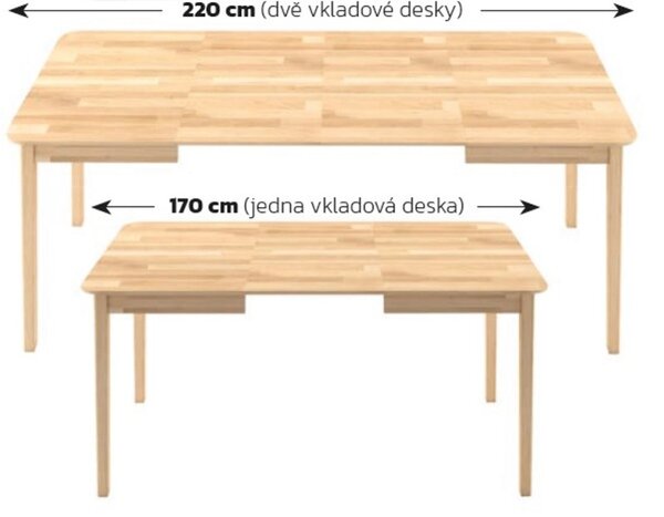 Stima rozkladací jedálenský stôl ST57