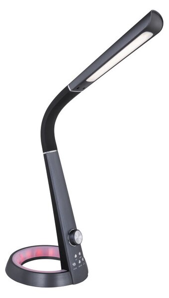 GLOBO 58376B MITTI stmievateľné stolové svietidlo LED RGB 8W/450lm 3000-6500K IP20 čierna