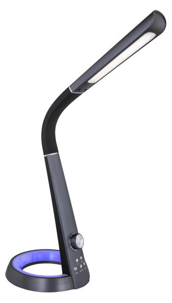 GLOBO 58376B MITTI stmievateľné stolové svietidlo LED RGB 8W/450lm 3000-6500K IP20 čierna