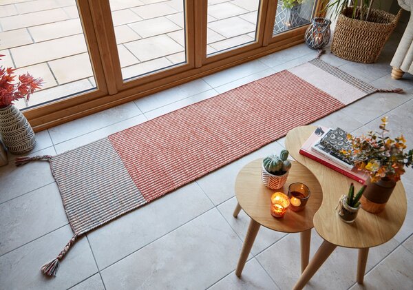 Flair Rugs, Behúň Anu Runner Rust / Multi, 60x200, oranžová, chodba / predsieň