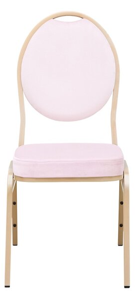 MXR banketová stolička Eco Modern ružová