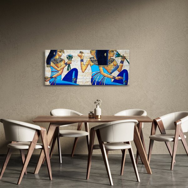 Obraz - Egyptské maľby (120x50 cm)