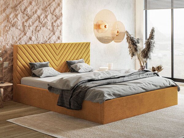 - Luxusná čalúnená posteľ GIOVANNA ROZMERY: 120 x 200 cm