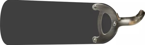 GLOBO 0307W UGO stropný ventilátor s osvetlením na päticu E27 760 mm s ťahovým vypínačom nikel