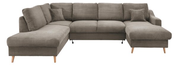 SEDACIA SÚPRAVA, textil, sivohnedá P & B - Sedačky, Online Only