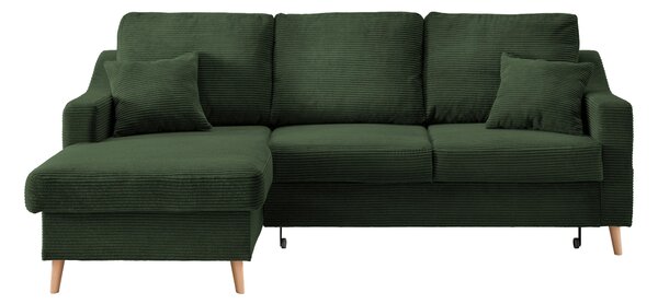 ROHOVÁ SEDAČKA, textil, tmavozelená P & B - Sedačky, Online Only