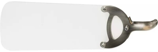 GLOBO 0307W UGO stropný ventilátor s osvetlením na päticu E27 760 mm s ťahovým vypínačom nikel