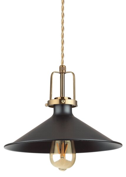IdealLux 249070 ERIS-3 SP1 závesné svietidlo 290mm E27 1x60W IP20 čierna