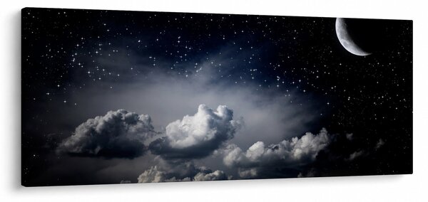 Obraz - Hviezdna obloha (120x50 cm)