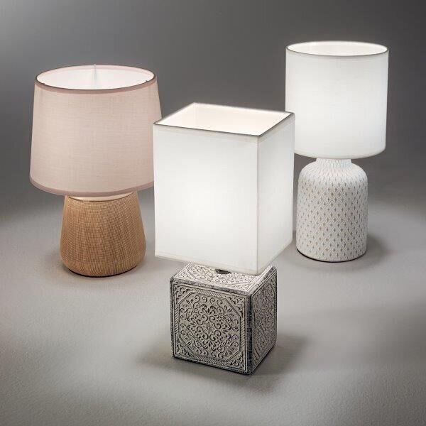 IdealLux 245348 KALI"-1 TL1 stolové svietidlo/lampička E14 1x40W IP20 biela