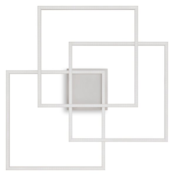 IdealLux 230702 FRAME-2 PL stropné LED svietidlo 35W 2800lm 3000K IP20 biela