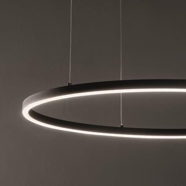 IdealLux 229478 ORACLE SLIM D90 závesné LED svietidlo 48W 3000lm 3000K IP20 biela