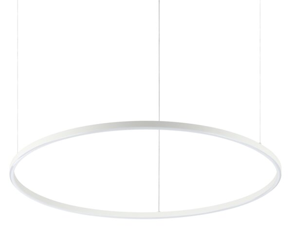 IdealLux 229478 ORACLE SLIM D90 závesné LED svietidlo 48W 3000lm 3000K IP20 biela