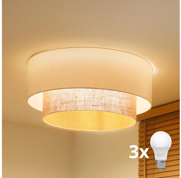 Brilagi - LED stropné svietidlo BOHO STYLE 3xE27/15W/230V pr. 60 cm