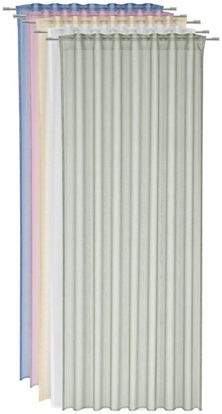 HOTOVÝ ZÁVES, priehľadné, 140/245 cm Esposa - Záclony & závesy