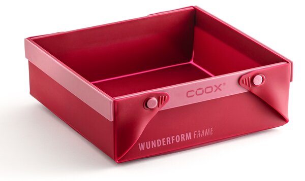 Rozkladacia silikónová forma coox WUNDERFORM FRAME SQ Farba: Modrá