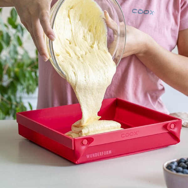 Rozkladacia silikónová forma coox WUNDERFORM FRAME MQ Farba: Modrá