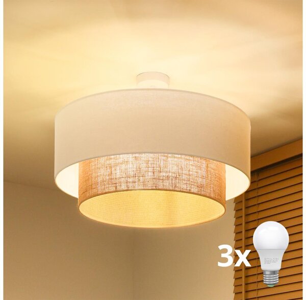 Brilagi - LED Prisadený luster BOHO ŠTÝL 3xE27/15W/230V pr. 60 cm
