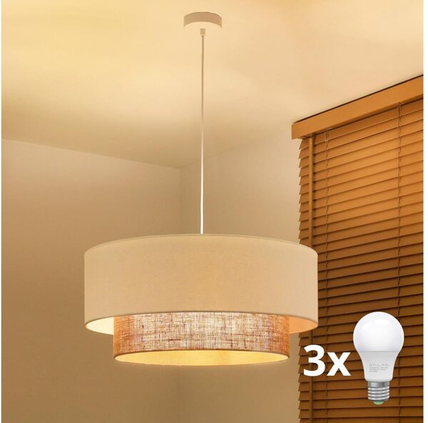 Brilagi - LED závesný luster BOHO STYLE 3xE27/15W/230V pr. 60 cm