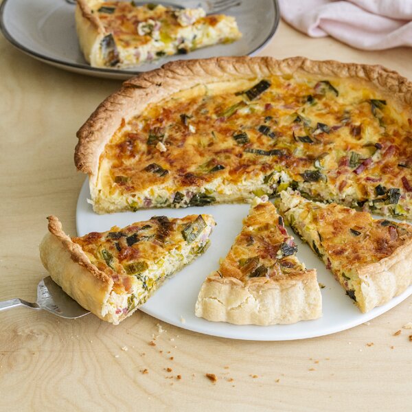 Forma na koláč coox QUICHE s porcelán. základňou priemer 26 cm Farba: Červená