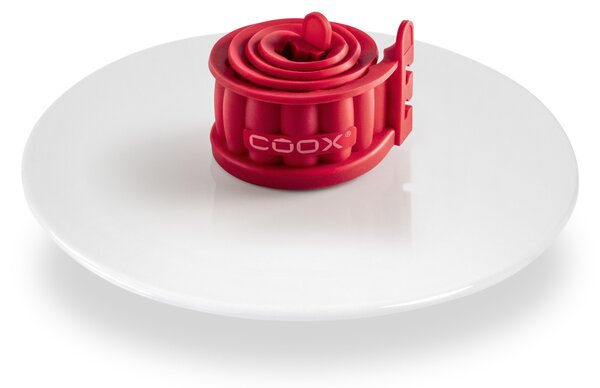 Forma na koláč coox QUICHE s porcelán. základňou priemer 26 cm Farba: Červená